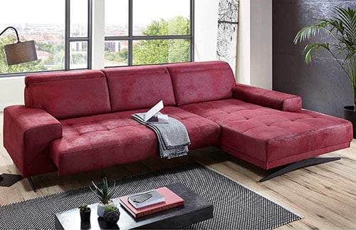 Sofas in Rot