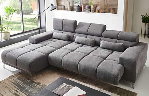 Sofas mit verstellbarer Sitztiefe